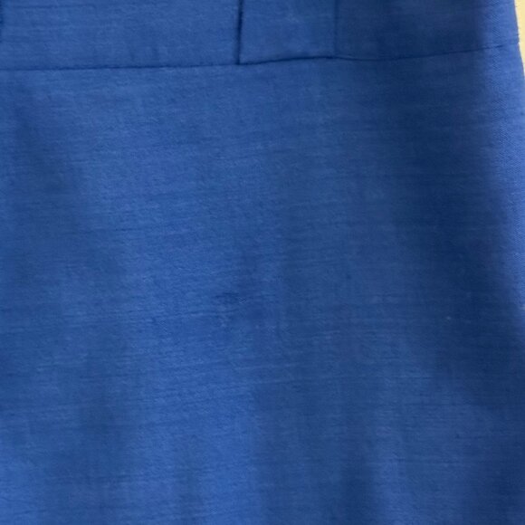 Flowy Adjustable Boho Wrap Skirt Metallic Flowers Blue Copper OS - Picture 6 of 6